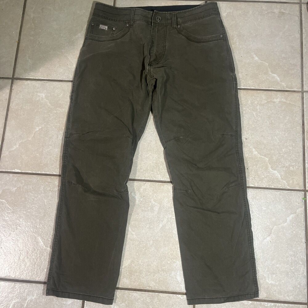 Kuhl Pants Mens 34x30 Gray Revolvr Vintage Patina Dye Outdoor Hiking Nature